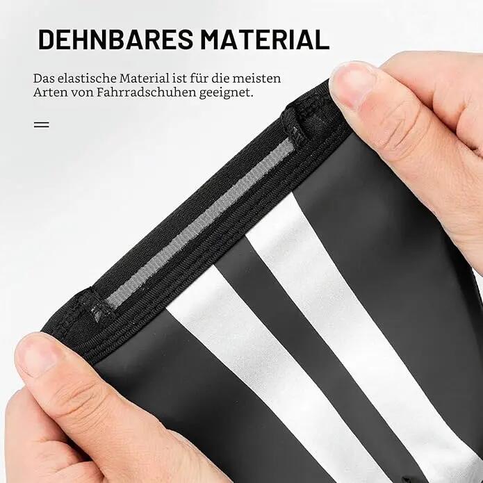 Fahrrad-Überschuhe wasserdicht winddicht mit Kevlar-Verstärkung 4/7