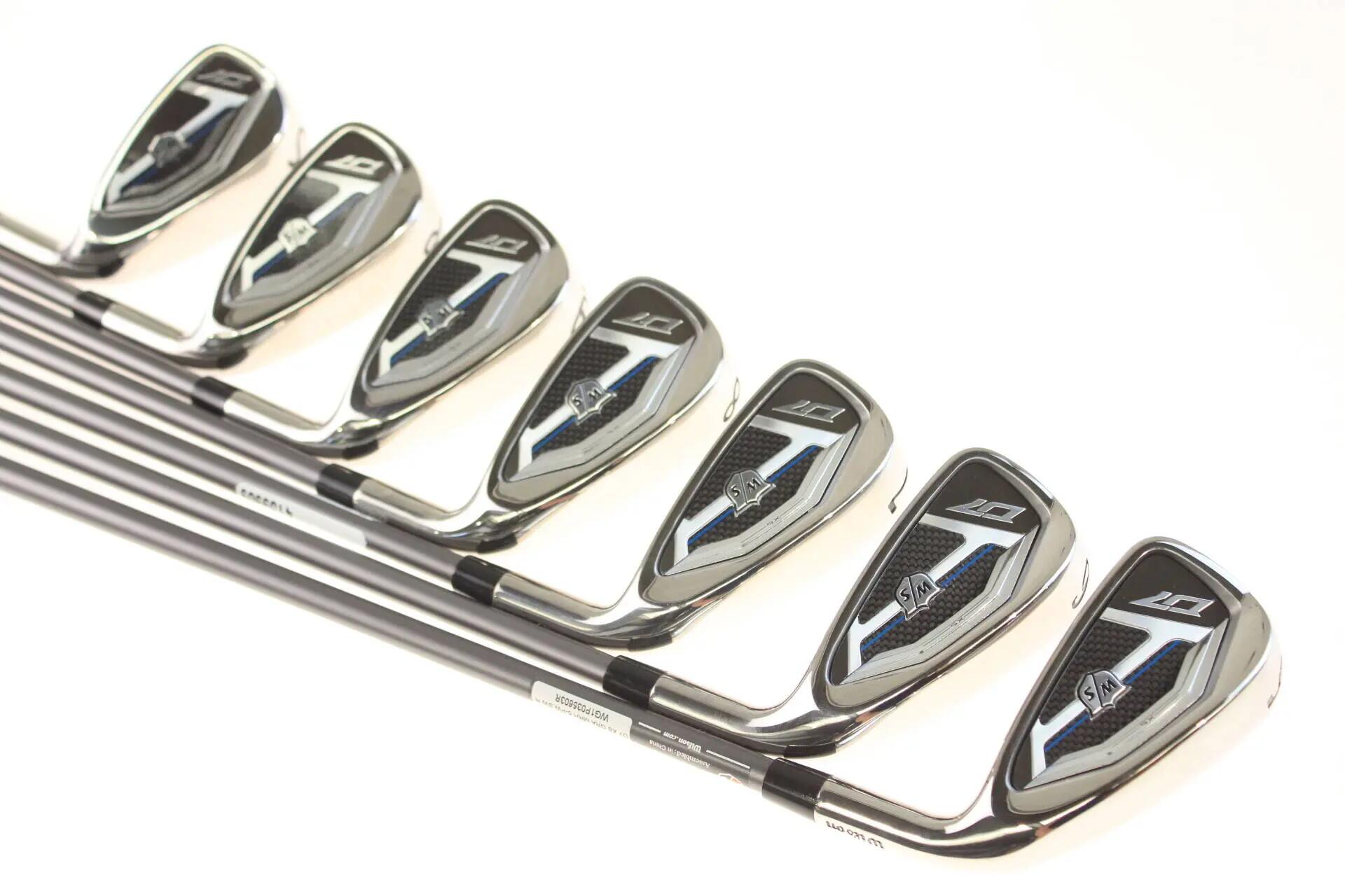 Seconde vie - Wilson D7 XS RH 5-PW-SW Iron Set - Excellent 3/6