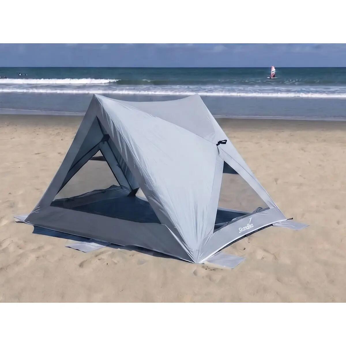 Tenda de praia ultraleve Selka Quick-Start - Proteção UV 80+ - Fundo cosido 7/15