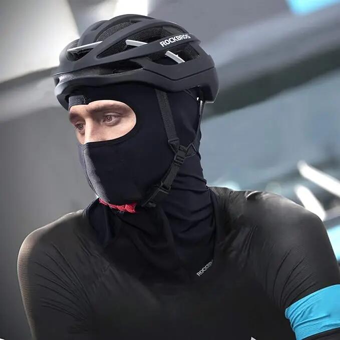 Multifunktions-Sturmhaube UPF 50+ atmungsaktiv – für Sommer Radsport & Motorrad 3/7
