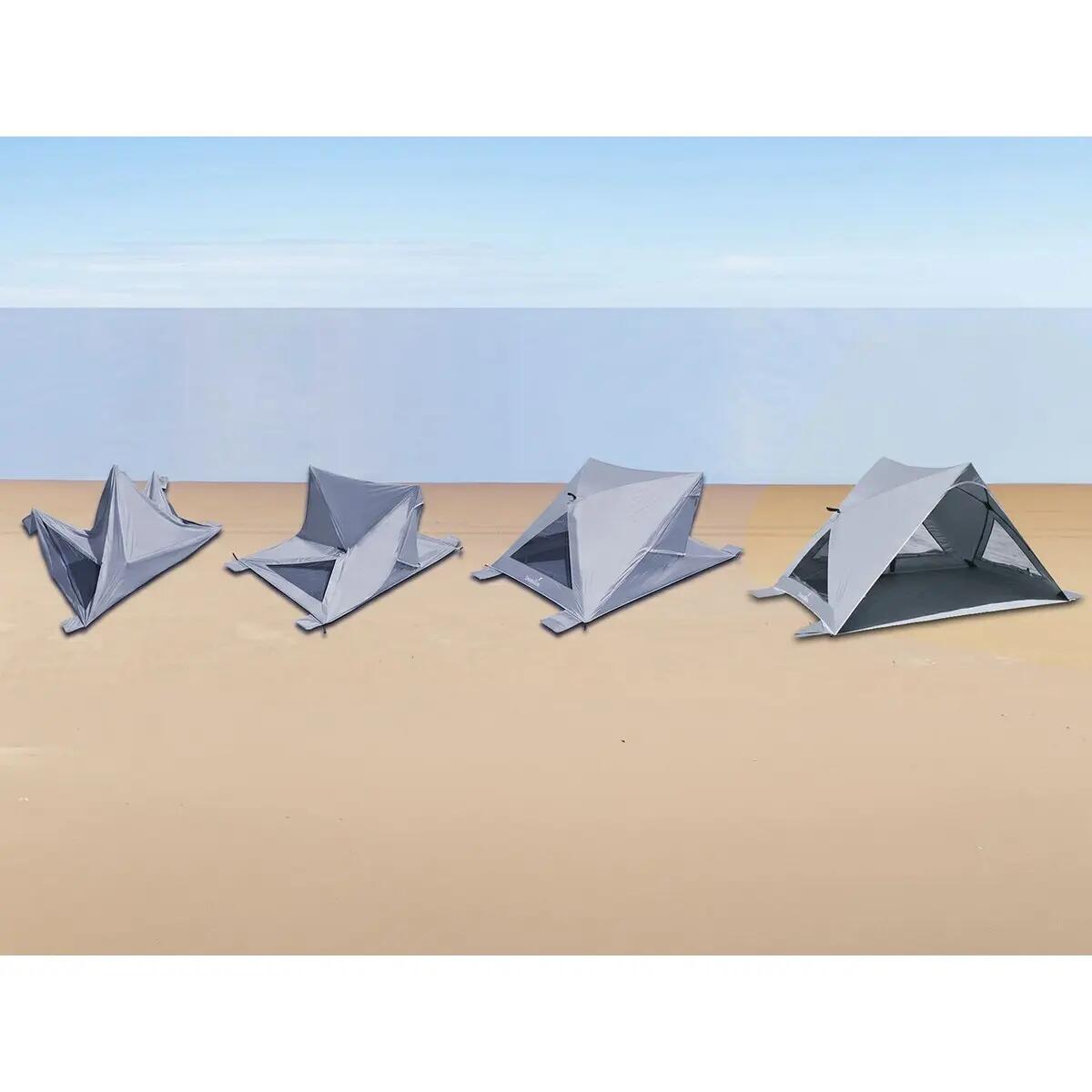 Tenda de praia ultraleve Selka Quick-Start - Proteção UV 80+ - Fundo cosido 15/15