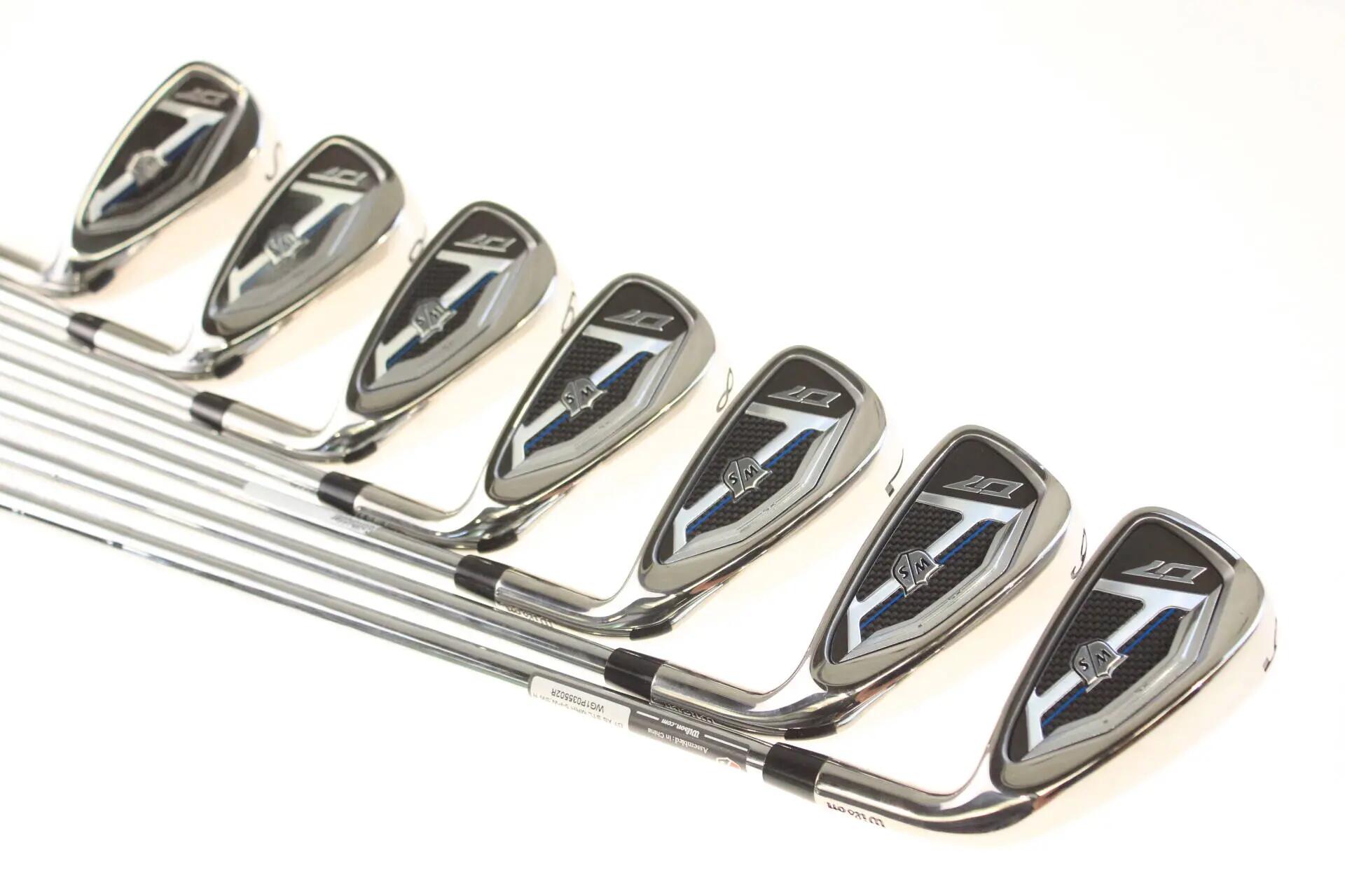 Seconde vie - Wilson D7 XS RH 5-PW-SW Iron Set - Very good 3/5