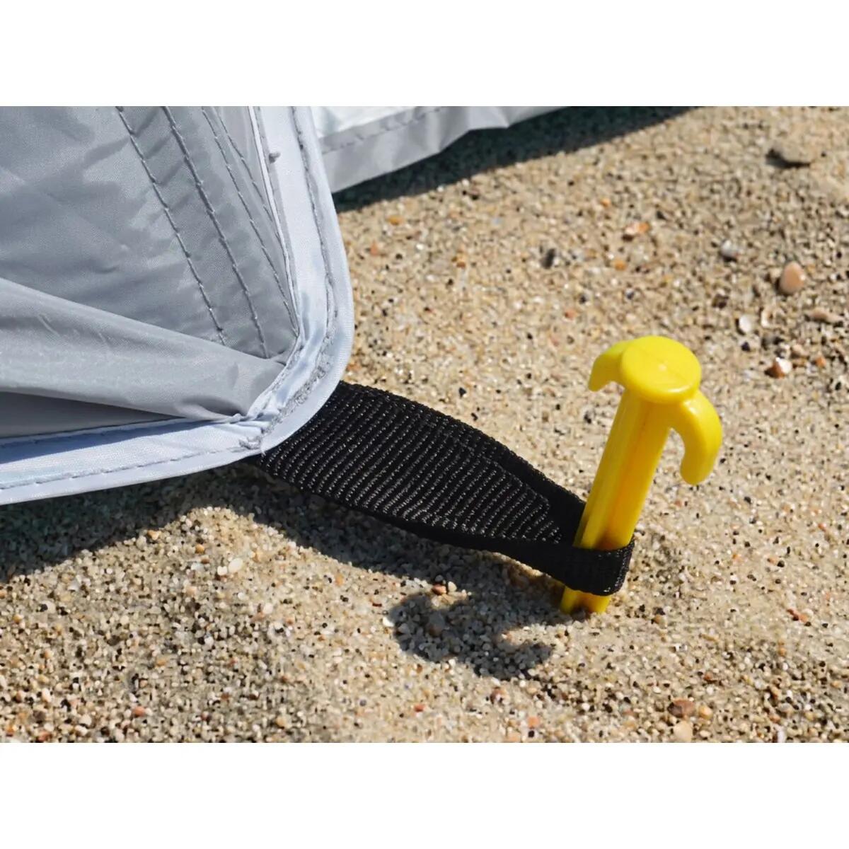 Tenda de praia ultraleve Selka Quick-Start - Proteção UV 80+ - Fundo cosido 13/15