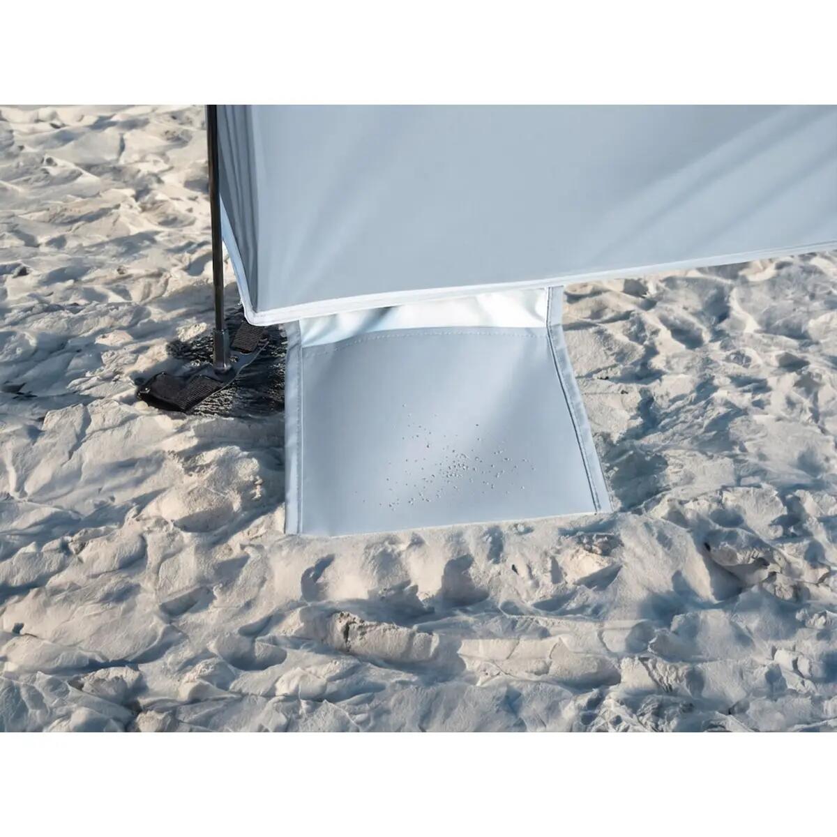 Tenda de praia ultraleve Selka Quick-Start - Proteção UV 80+ - Fundo cosido 12/15