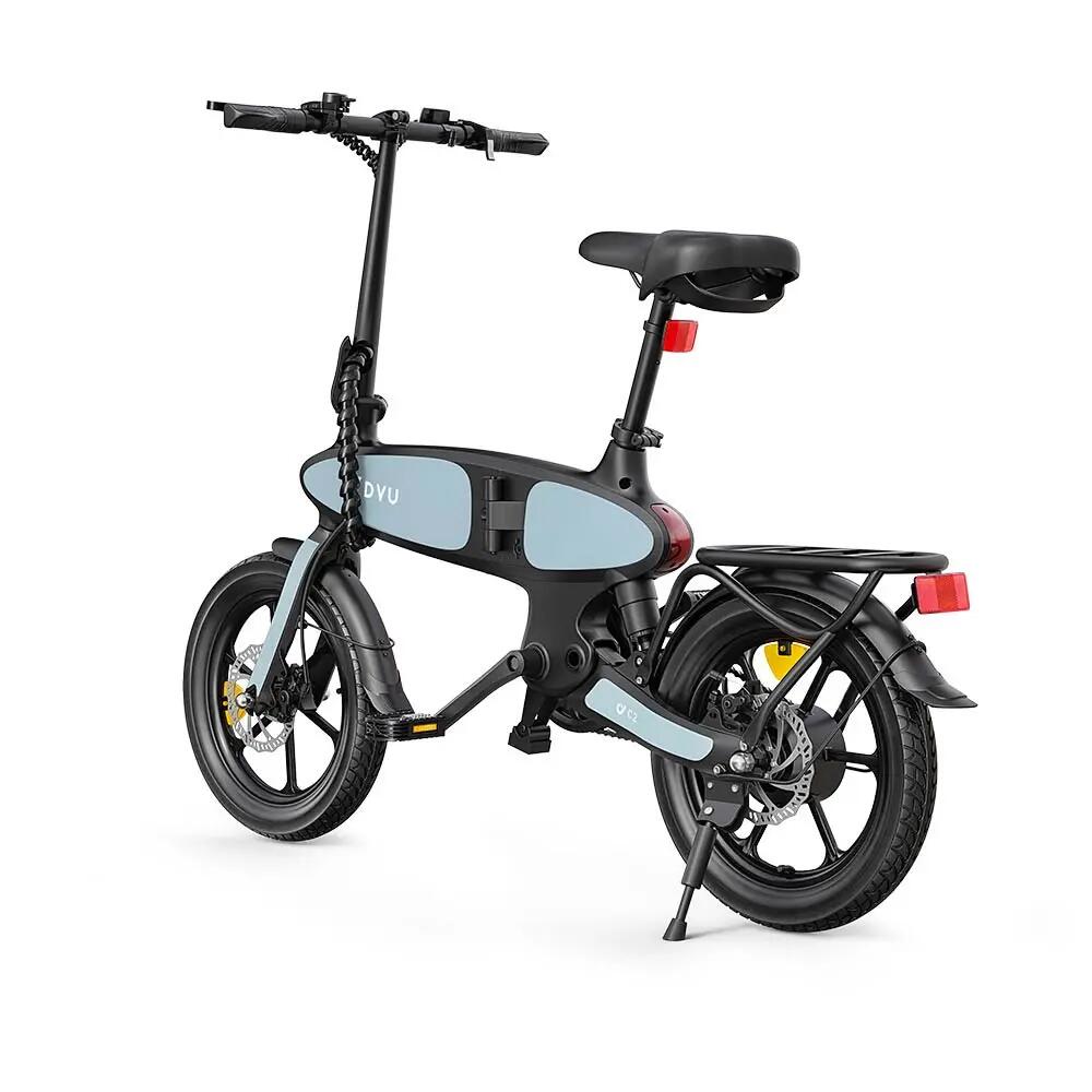 Rower elektryczny dla dorosłych DYU C2, bateria 48V 7,5Ah, opona 16 cali 5/12