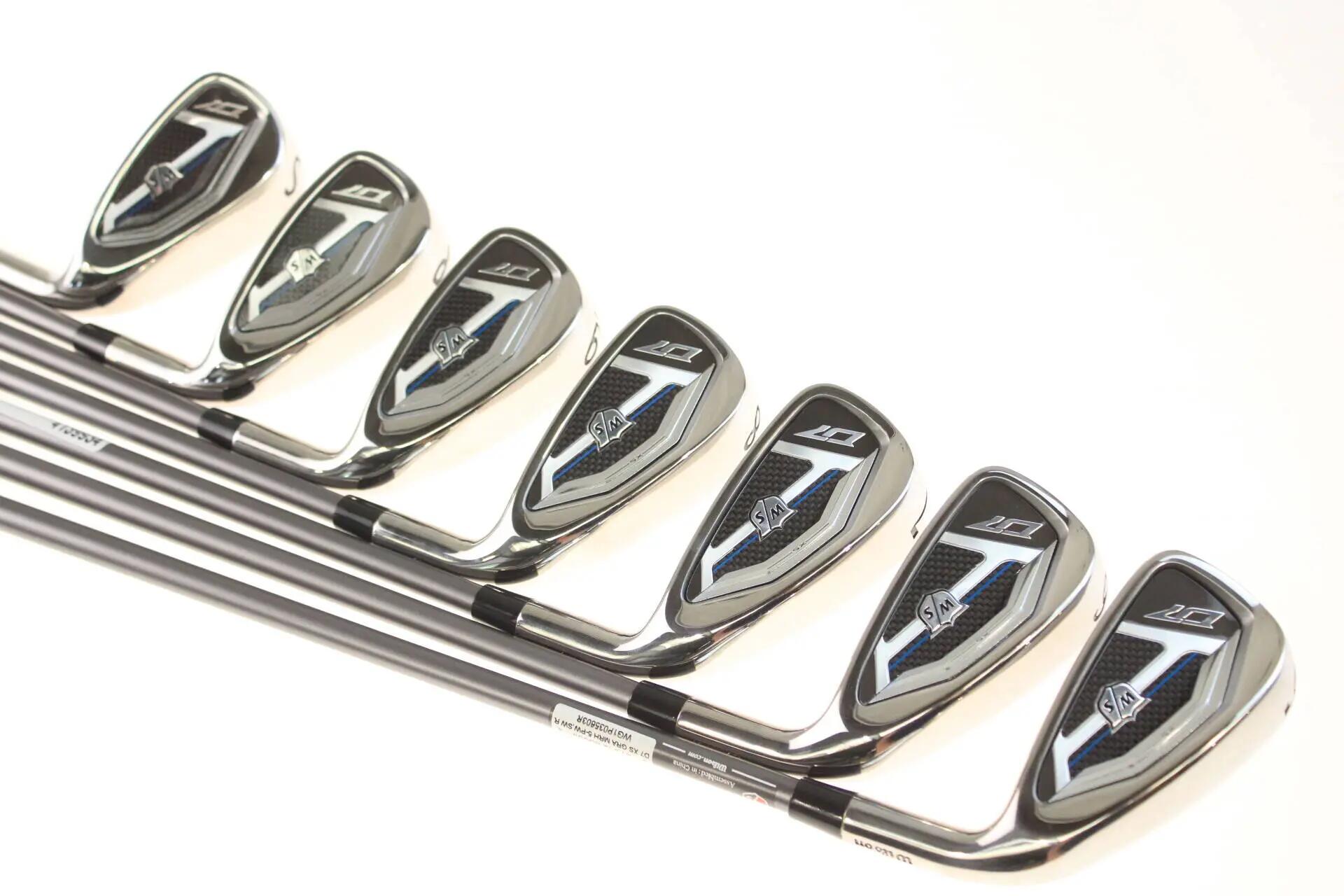Seconde vie - Wilson D7 XS RH 5-PW-SW Iron Set - Very good 3/6
