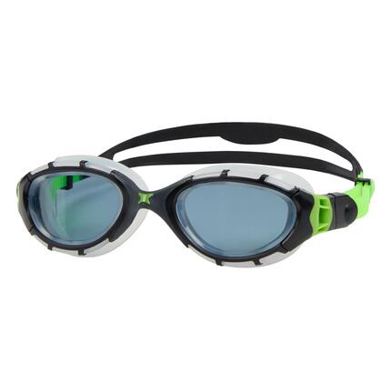 Lunettes de protection Zoggs Predator Flex - Gris / Bleu / Transparent