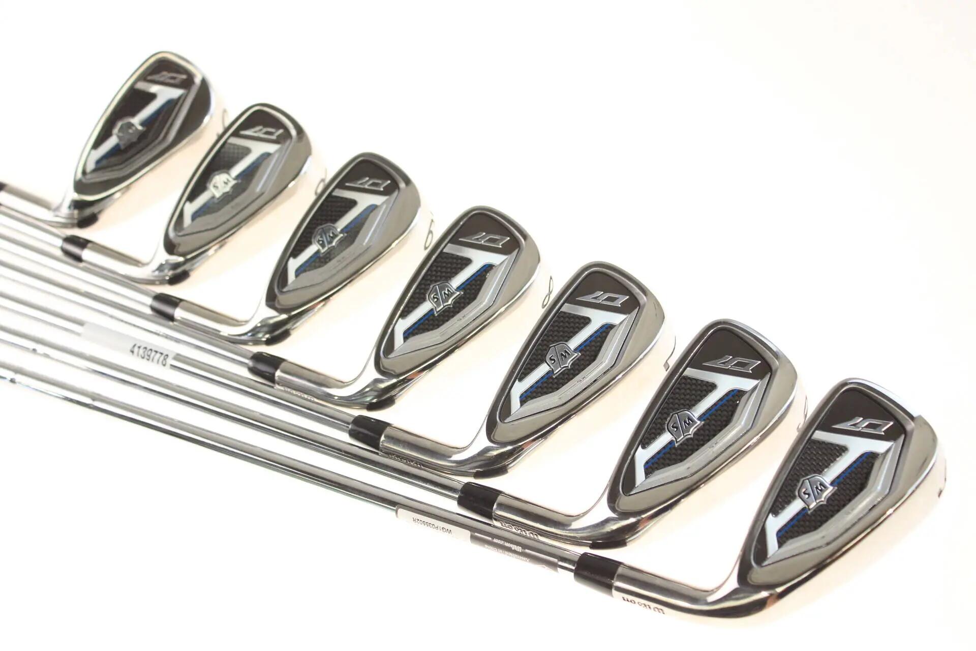 Seconde vie - Wilson D7 XS RH 5-PW-SW Iron Set - Very good 3/5