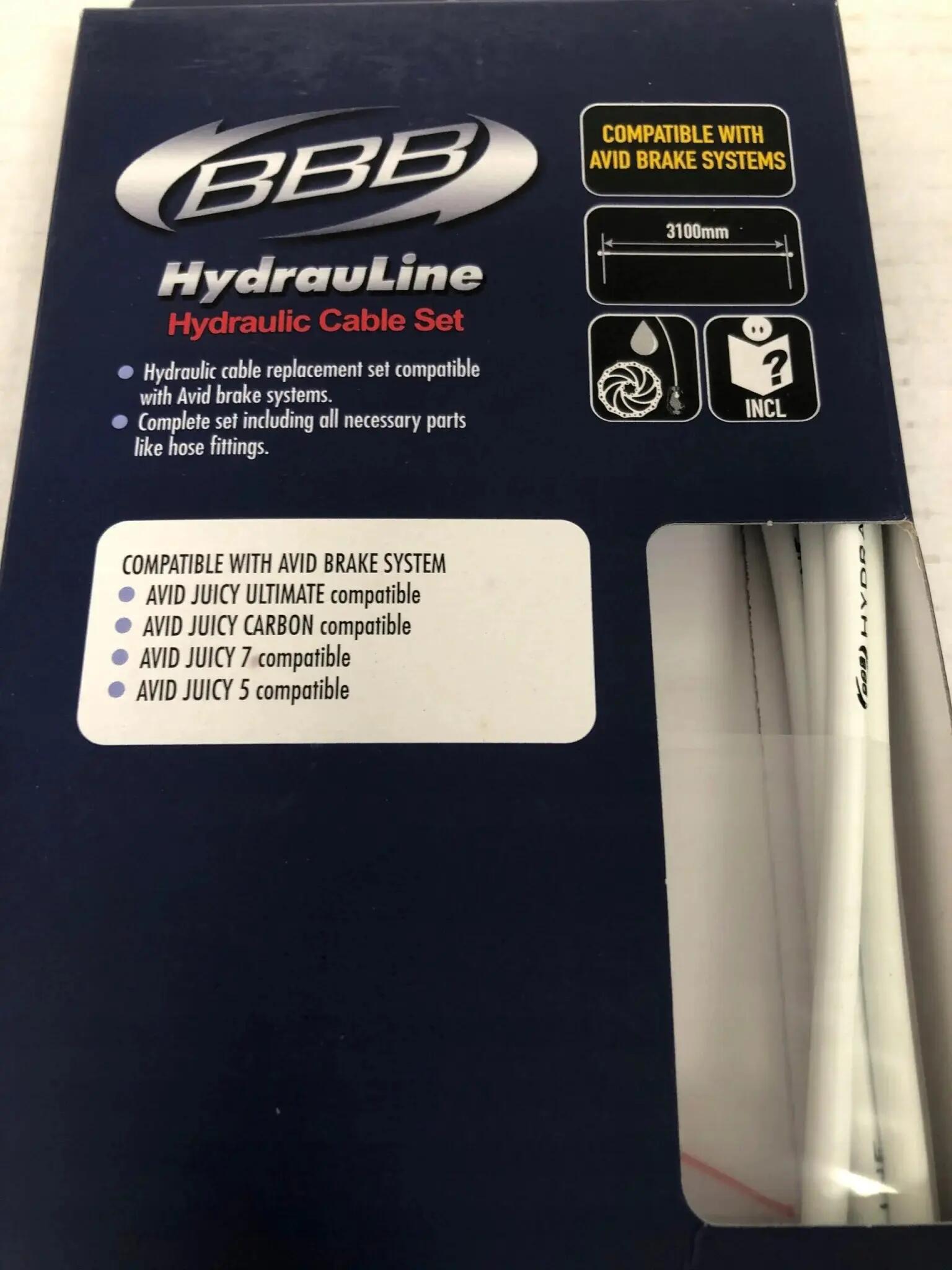 Tubo freno idraulico per bicicletta BBB Avid 3/3