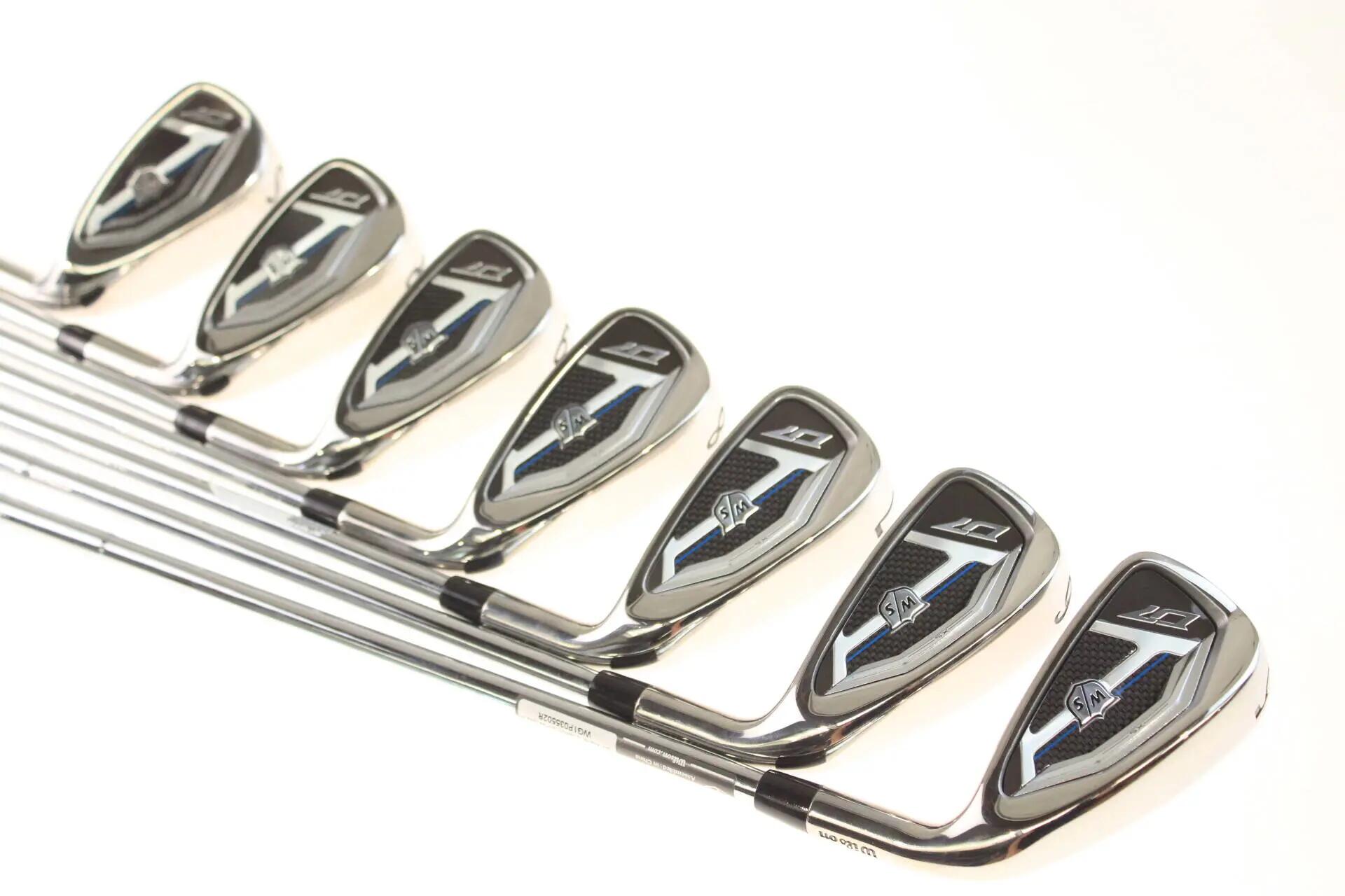 Seconde vie - Wilson D7 XS RH 5-PW-SW Iron Set - Very good 3/5