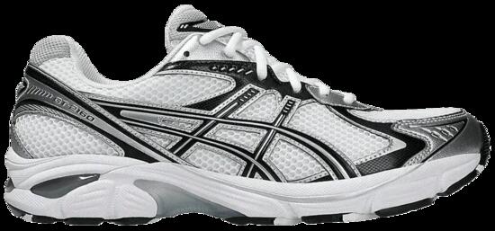 Chaussures de course unisexe ASICS GT-2160 Blanc / Noir / Argenté