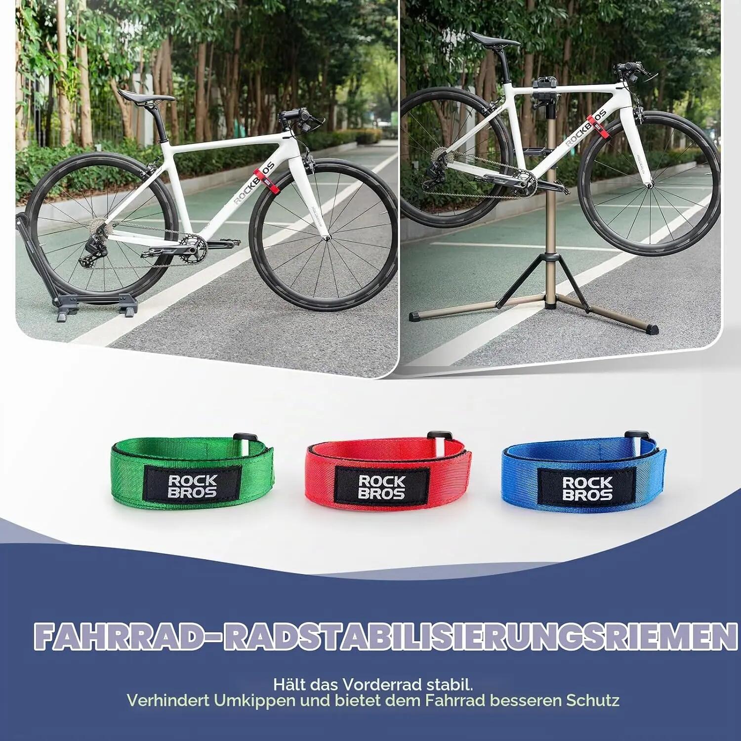 Fahrrad-Halteband mit Klettverschluss für Faltrad – universell & verstellbar 5/6