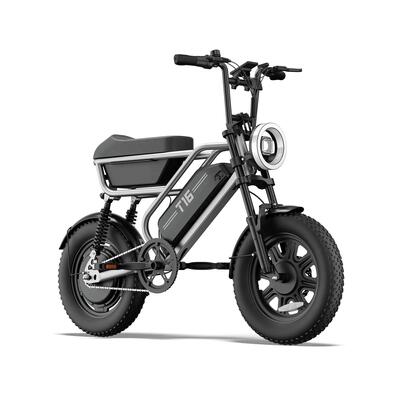 Urlife t16 full suspension elektrische fiets 48v 13ah accu