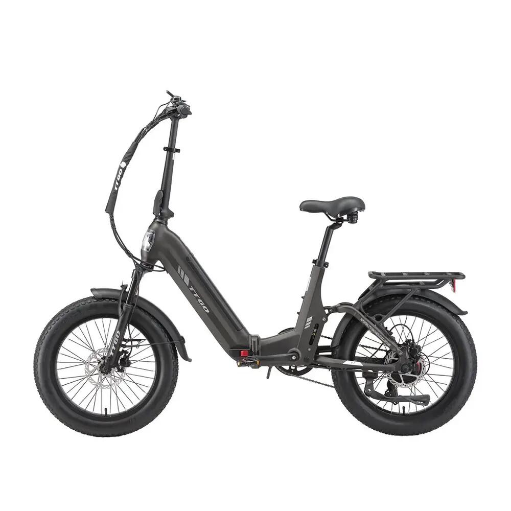 Elektryczny rower dla dorosłych TTGO F7 250W silnik 48V 15Ah bateria 3/15