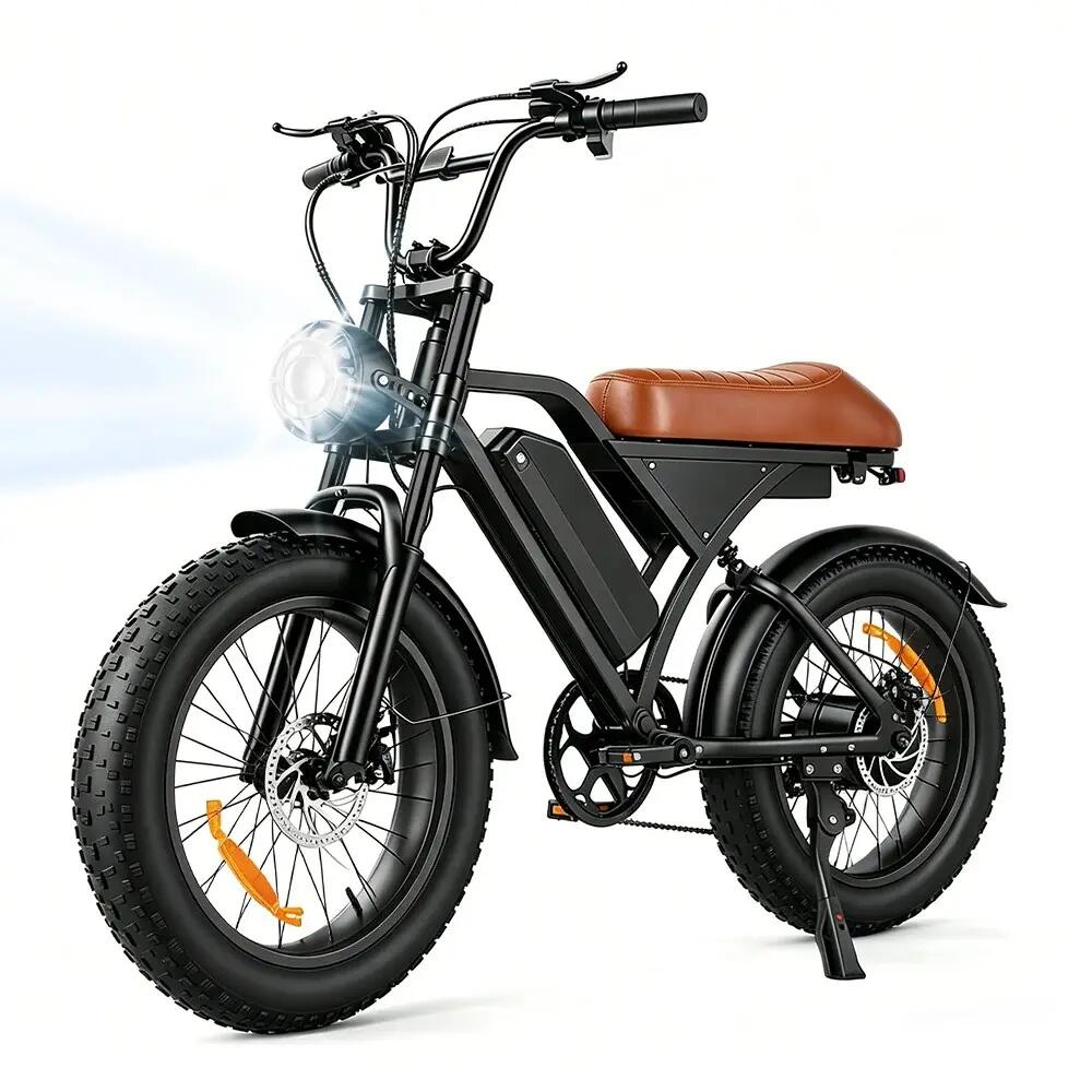 iScooter EB5 Max Electric Bike with 48V 15.6Ah Battery, Dual Suspension, App