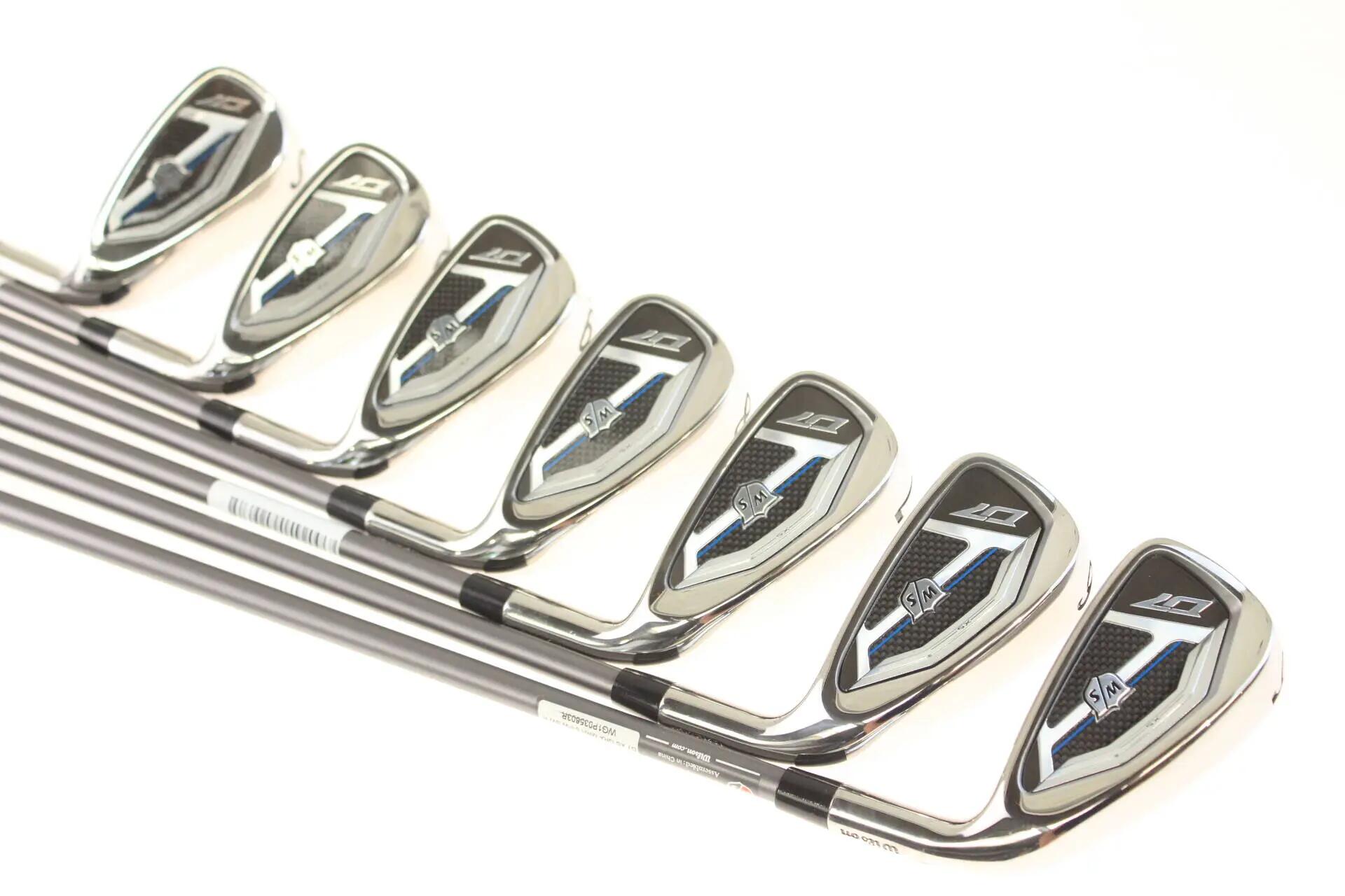 Seconde vie - Wilson D7 XS RH 5-PW-SW Iron Set - Excellent 3/6