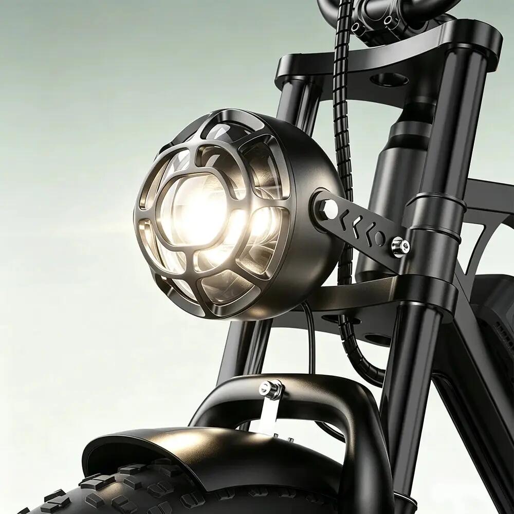 iScooter EB5 Max elektrische fiets met 48V 15,6Ah accu en dubbele vering 6/7