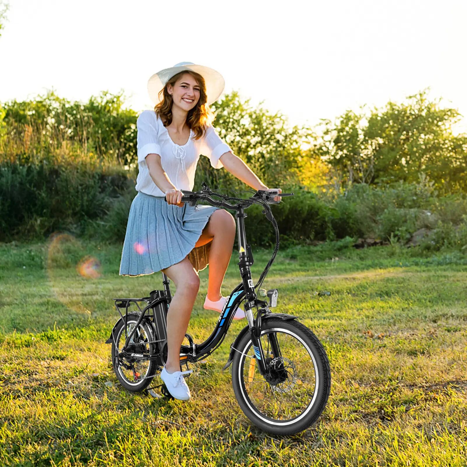 KAISDA K7 E-Bike voor dames 250W motor 36V accu 7/7