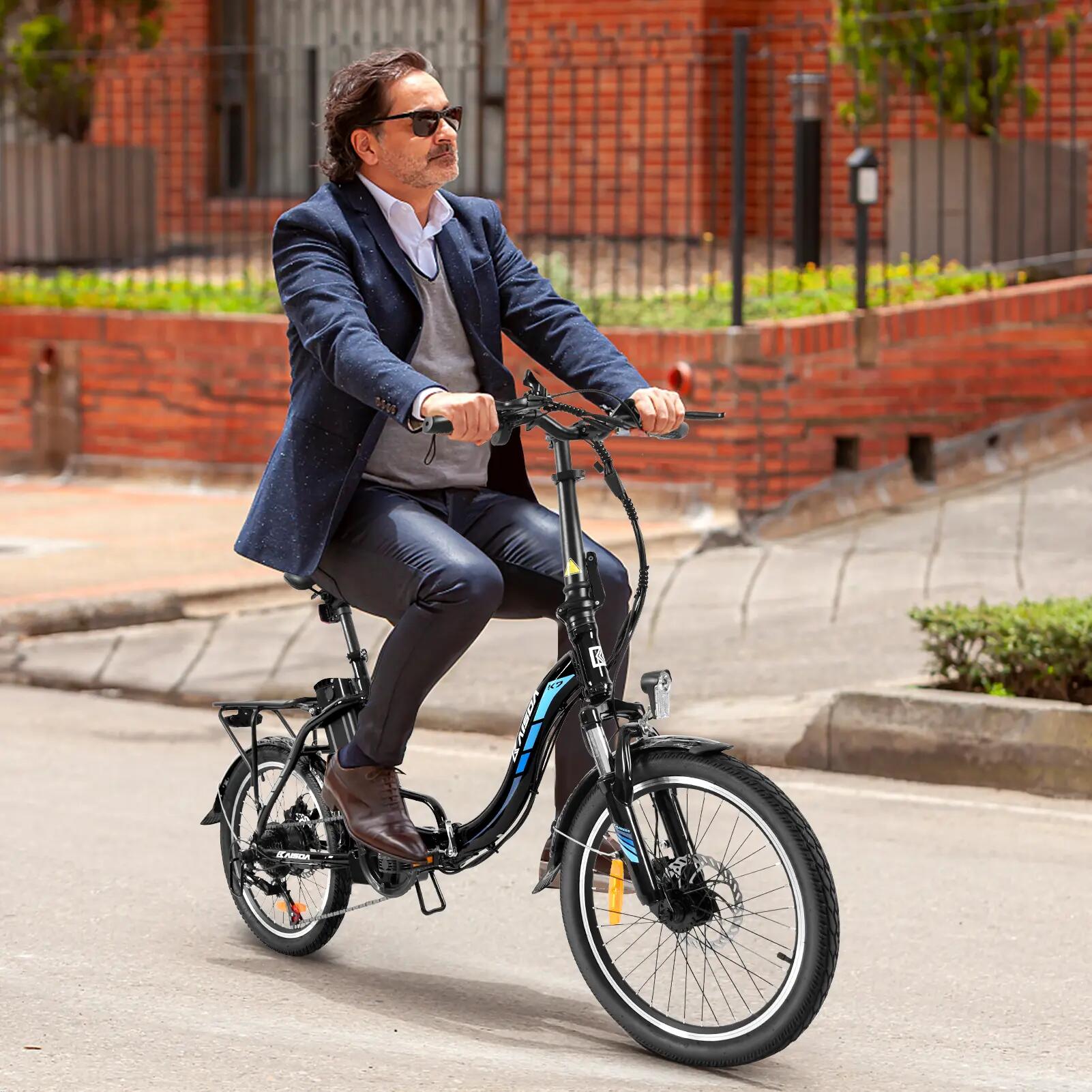 E-Bike KAISDA K7 para mulher motor 250W bateria 36V 7/7