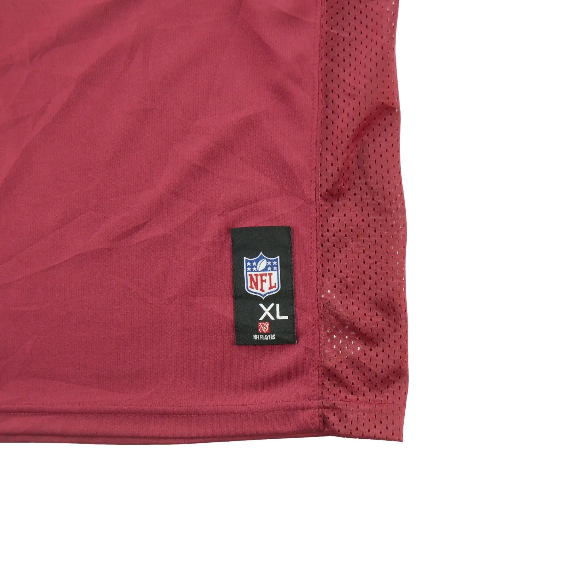 Segunda vida - Camisola masculina NFL Team Apparel 10 Redskins - Em bom estado 7/7