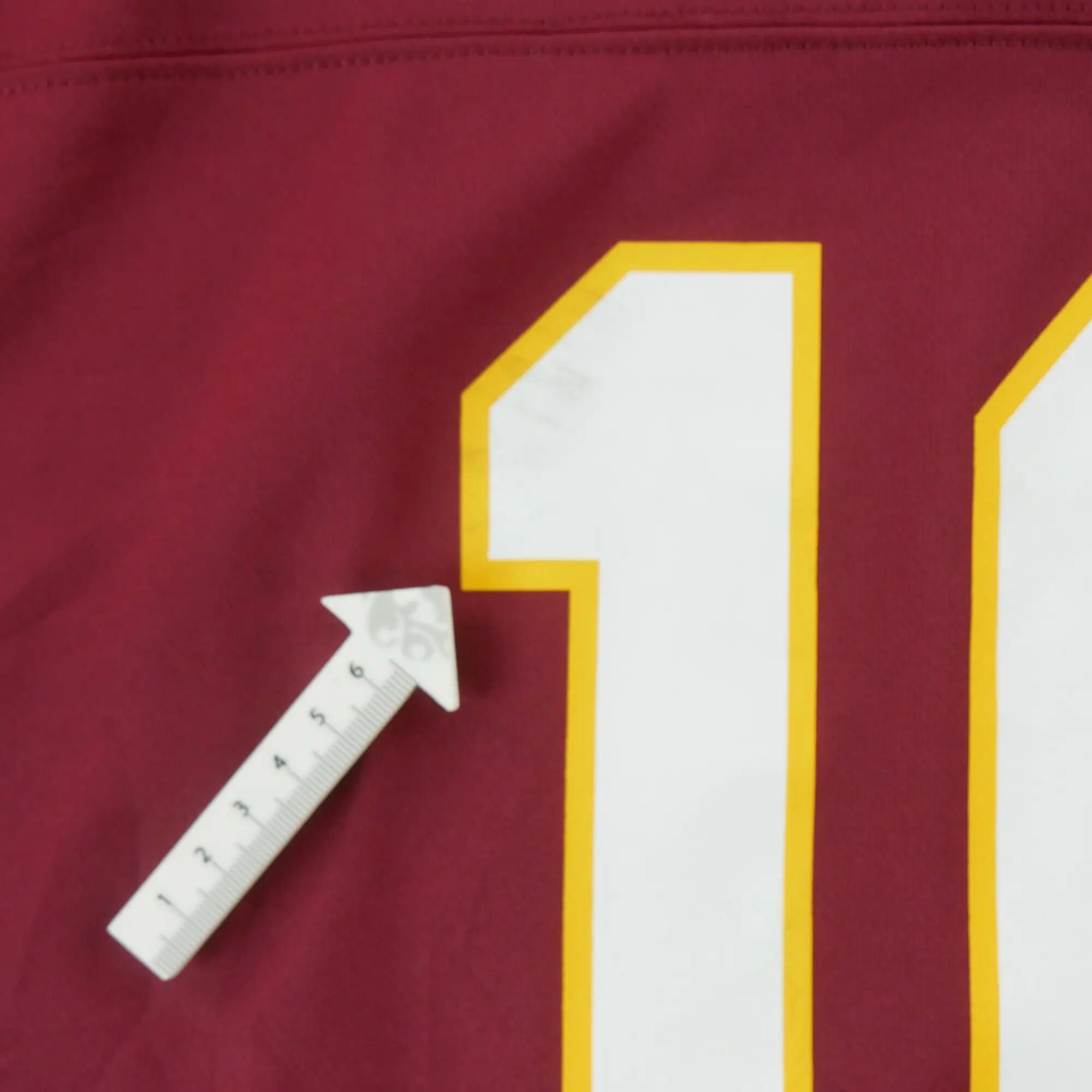 Segunda vida - Camisola masculina NFL Team Apparel 10 Redskins - Em bom estado 6/7