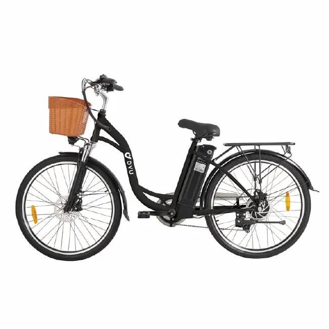 DYU C6 elektryczny rower dla dorosłych 250W silnik 36V 12.5Ah bateria 3/15