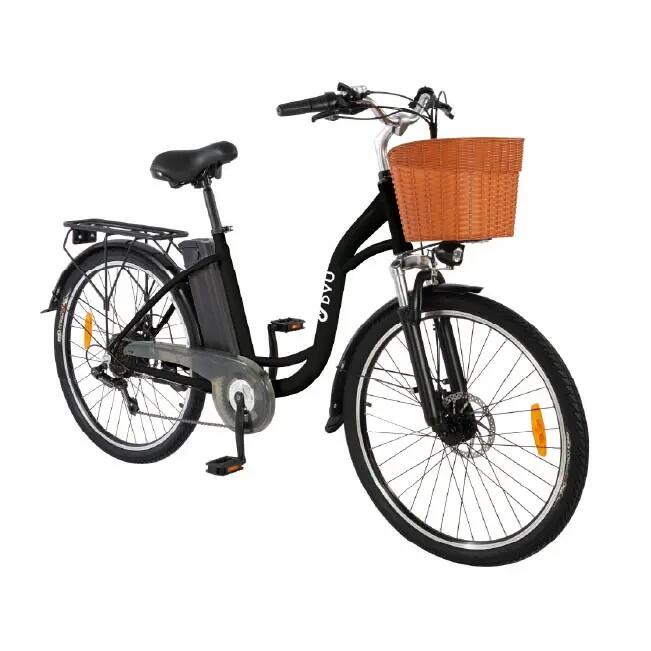 DYU C6 elektryczny rower dla dorosłych 250W silnik 36V 12.5Ah bateria 2/15