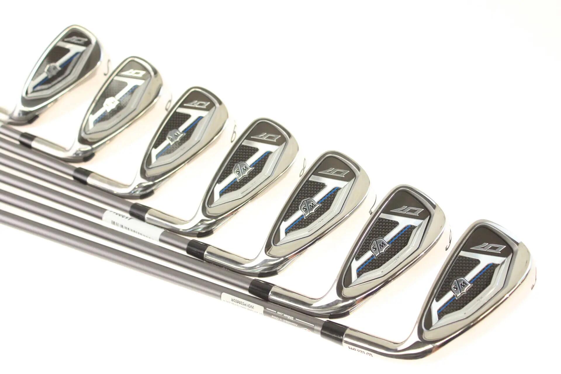 Seconde vie - Wilson D7 XS RH 5-PW-SW Iron Set - Excellent 3/6