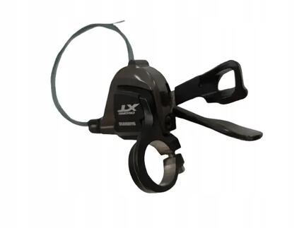 SHIMANO DEORE XT Rapidfire Schalthebel hinten am Fahrrad