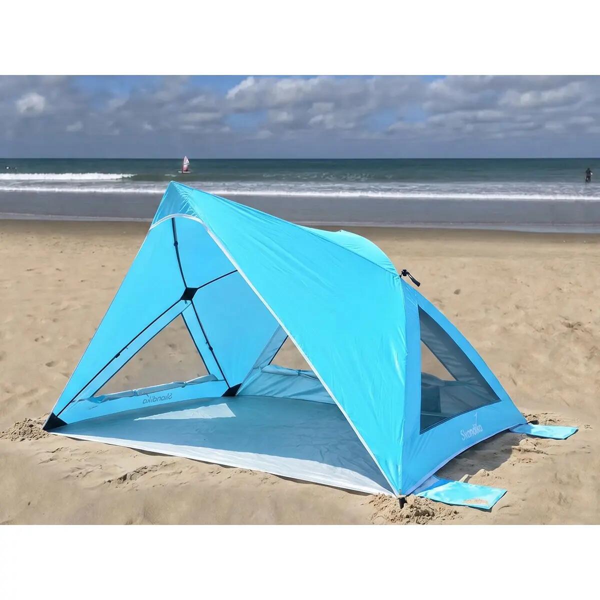 Tienda concha Selka Quick-Start - Tienda de playa ultraligera - UV 80+ 8/15