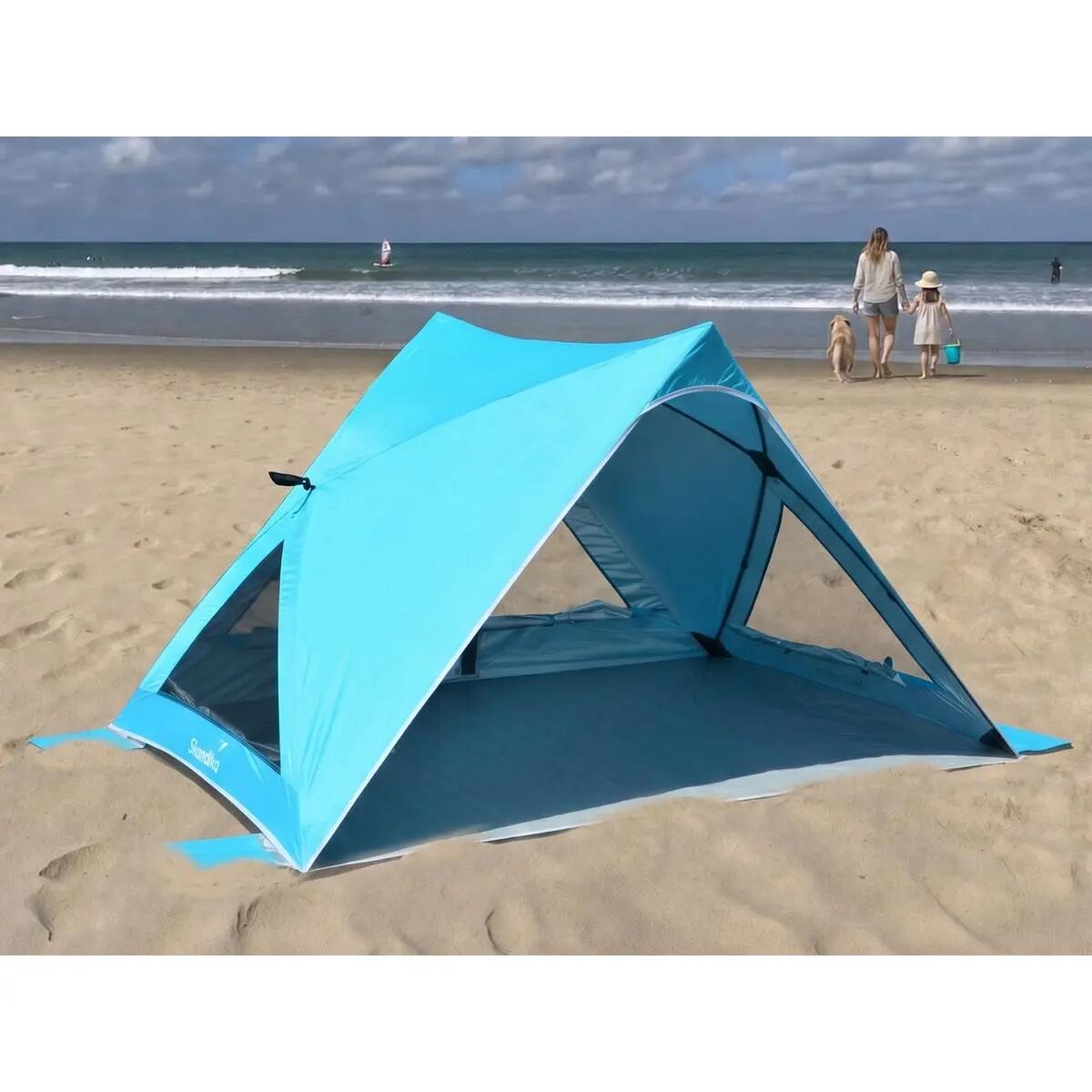 Tienda concha Selka Quick-Start - Tienda de playa ultraligera - UV 80+ 5/15