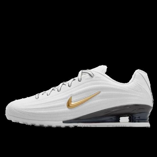 Zapatillas Shox Z White Metallic Gold