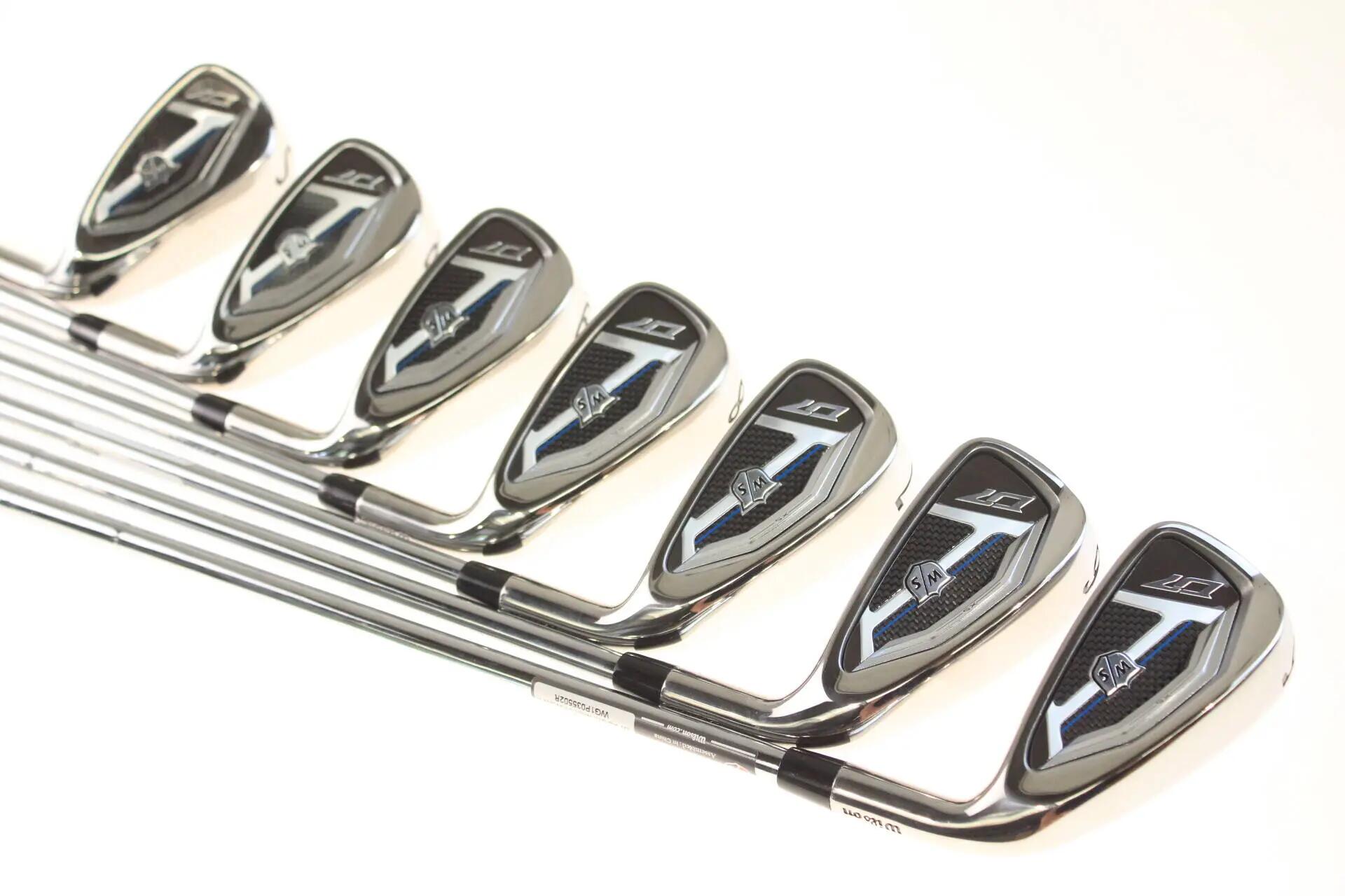 Seconde vie - Wilson D7 XS RH 5-PW-SW Iron Set - Very good 3/5