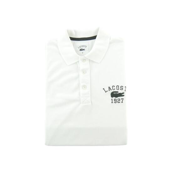 Refurbished - Polo kurzarm Herren Lacoste 1927 Weiß - Wie neu