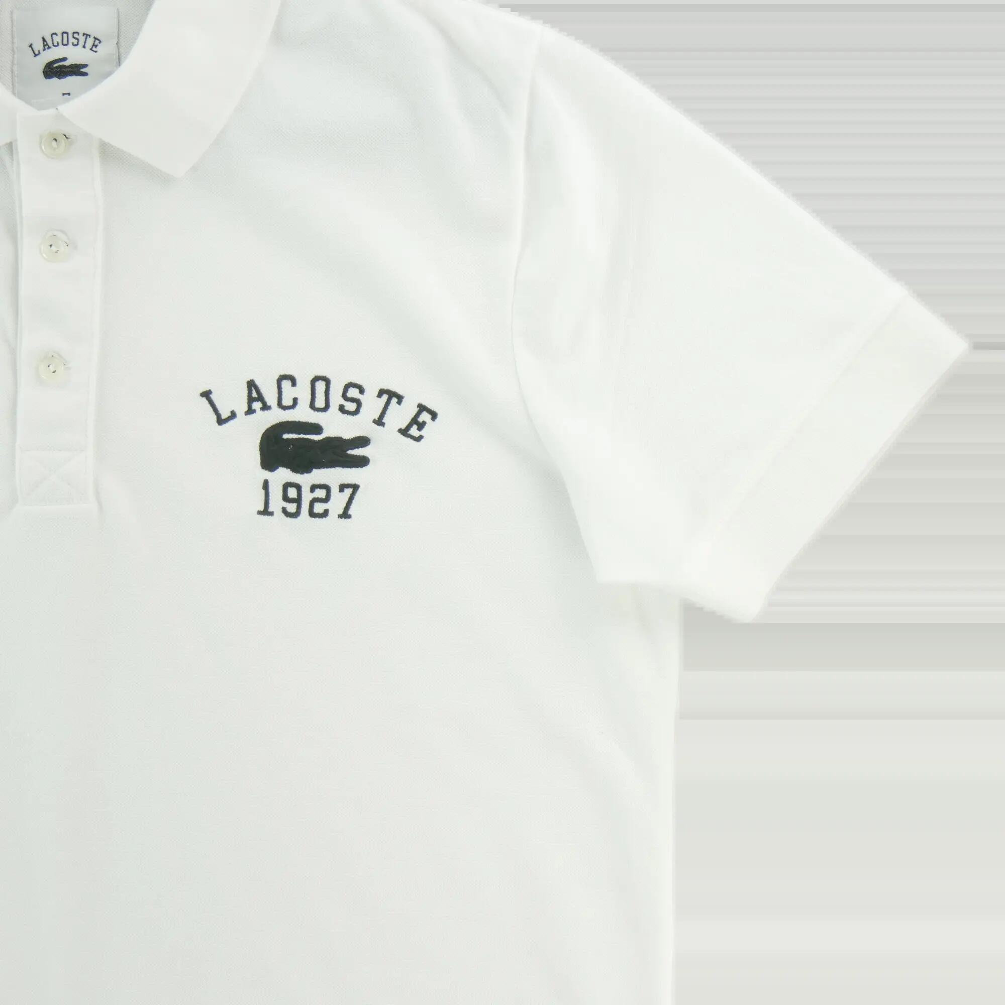 Segunda vida - Polo Lacoste masculino 1927 branco - Como novo 4/5