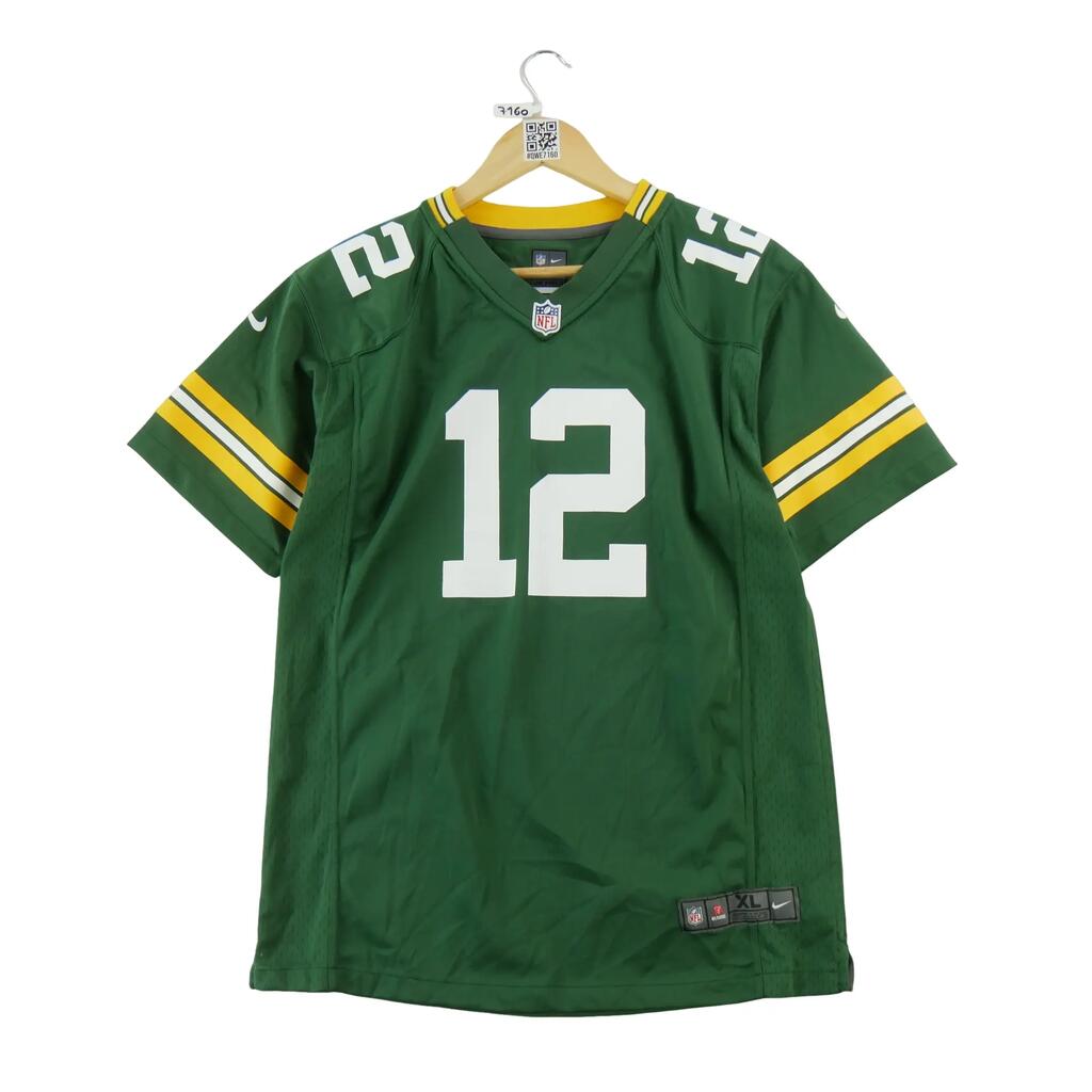 Second life - Men's NFL Green Bay Packers Jersey 12 - Excellent