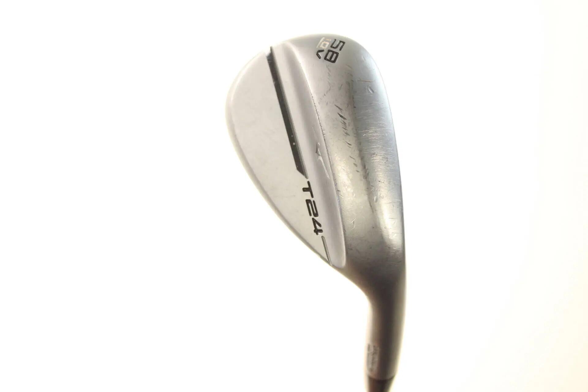 Seconde vie - Mizuno T24 Soft White Satin V-Profile RH 58-deg Wedge - Sufficient 2/5