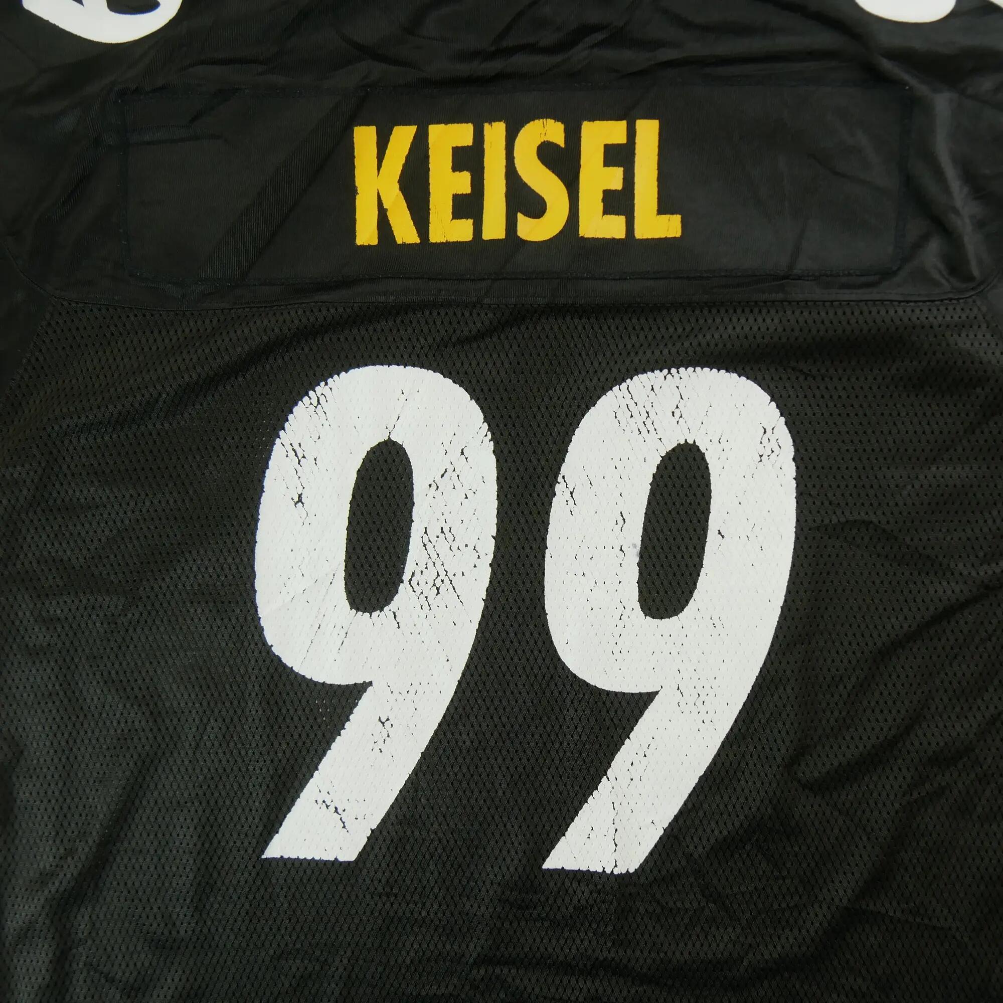 Refurbished - Reebok Herren NFL Trikot Brett Keisel 99 - In sehr gutem Zustand 6/7