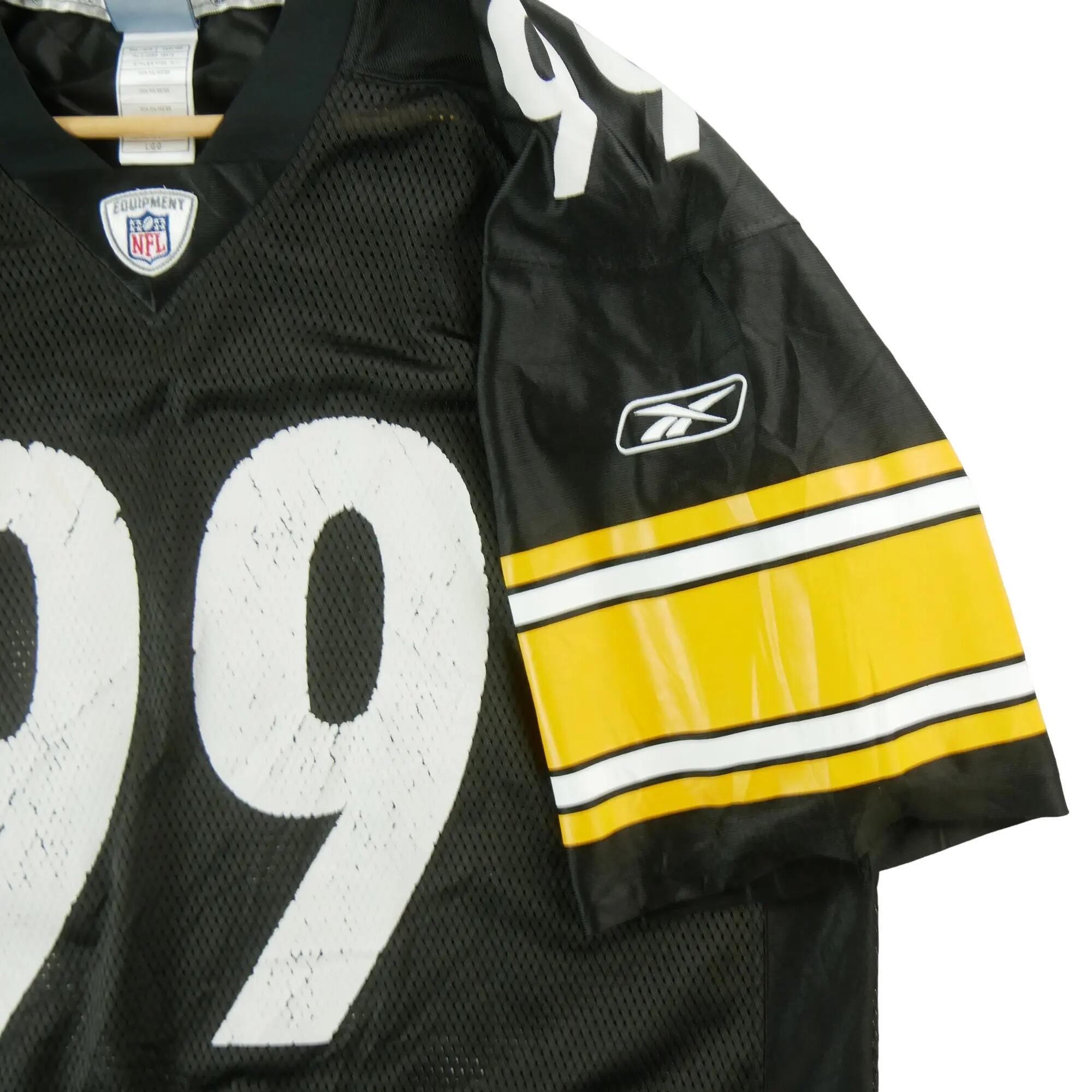 Refurbished - Reebok Herren NFL Trikot Brett Keisel 99 - In sehr gutem Zustand 4/7