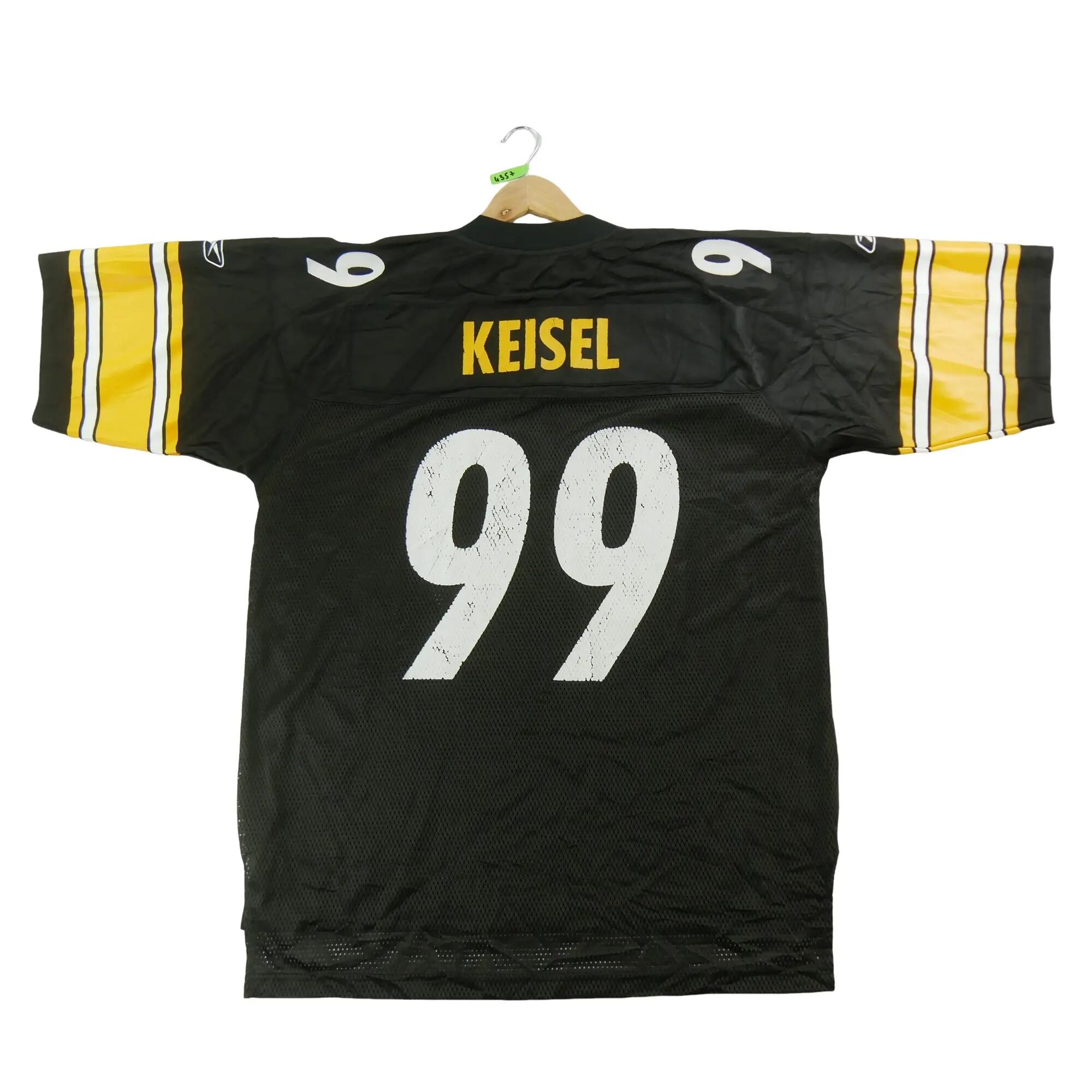 Refurbished - Reebok Herren NFL Trikot Brett Keisel 99 - In sehr gutem Zustand 3/7