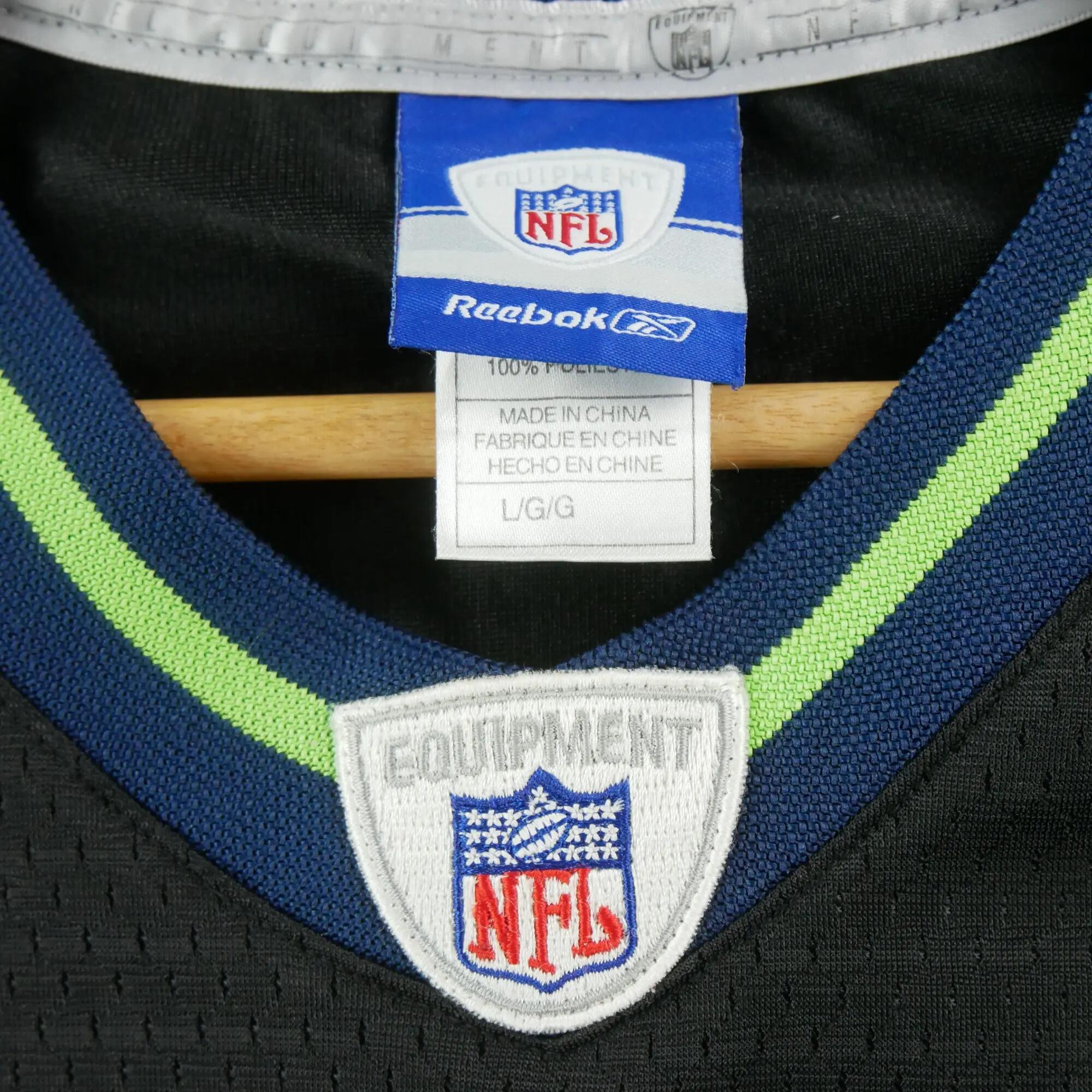 Segunda vida - Maillot Homem Reebok NFL Seattle Seahawks 8 - Como novo 7/7