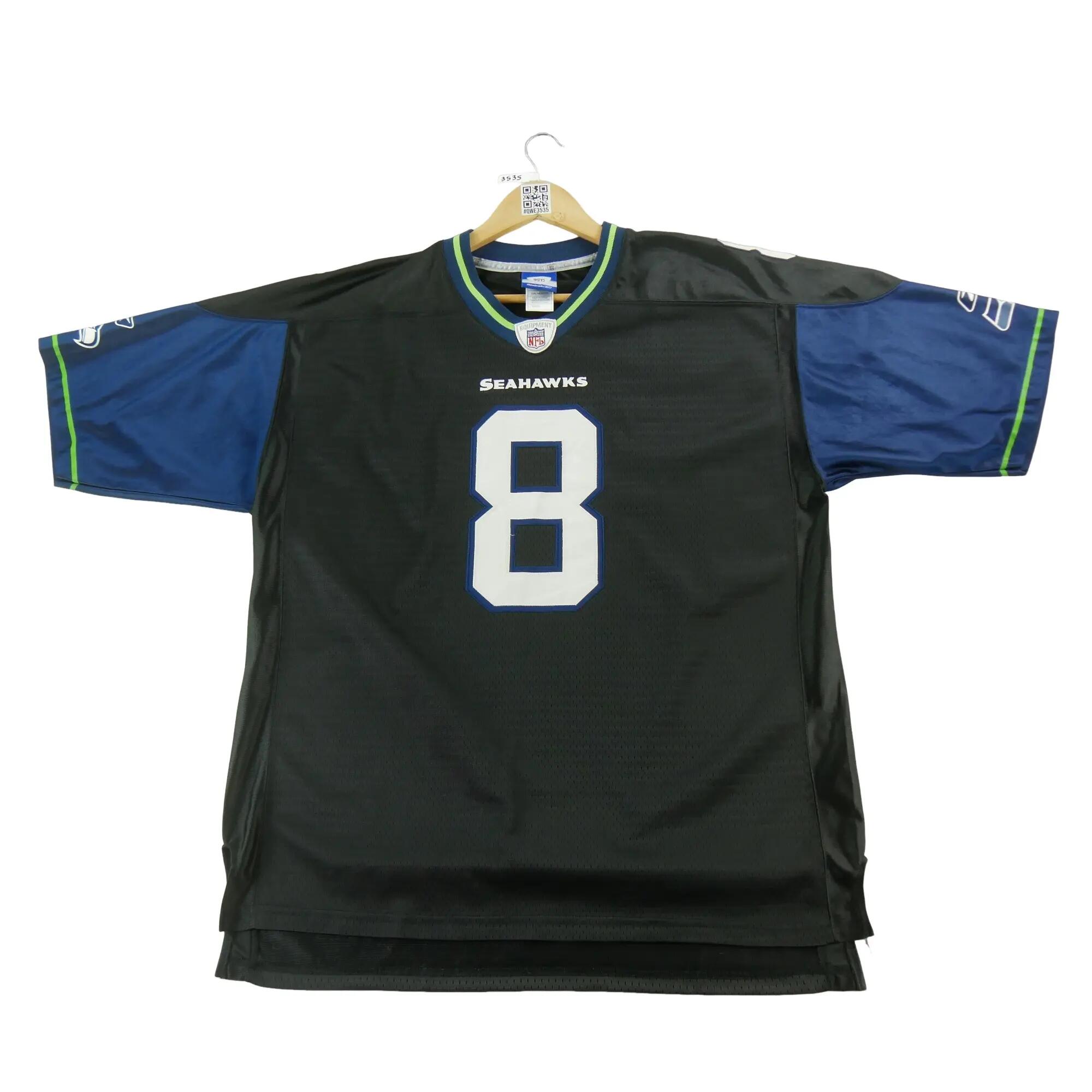 Segunda vida - Maillot Homem Reebok NFL Seattle Seahawks 8 - Como novo 2/7
