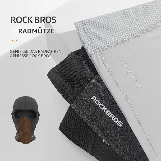 Multifunktions-Sturmhaube UPF 50+ atmungsaktiv – für Sommer Radsport & Motorrad 4/5