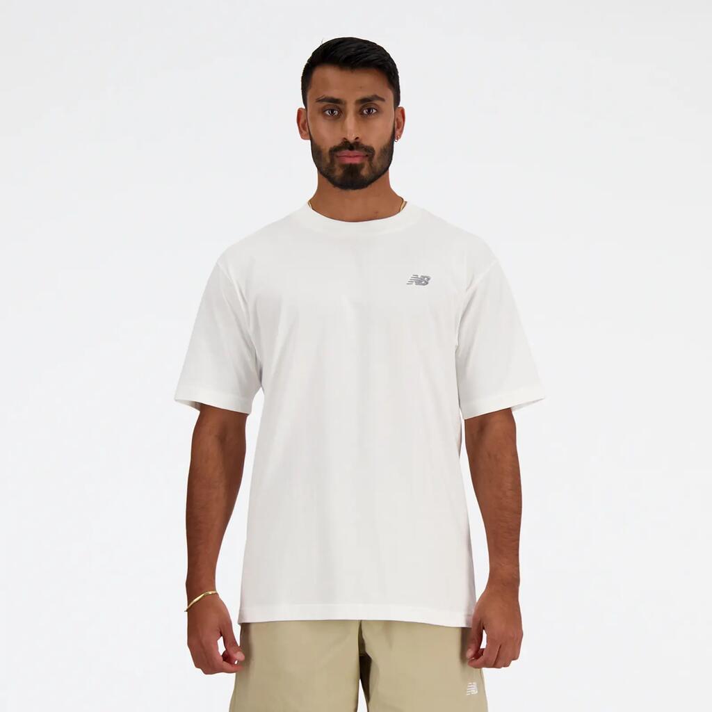 1282 Unisex Casual T-shirt Small Logo White