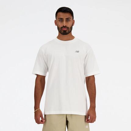 T-shirts pour hommes New Balance Blanc