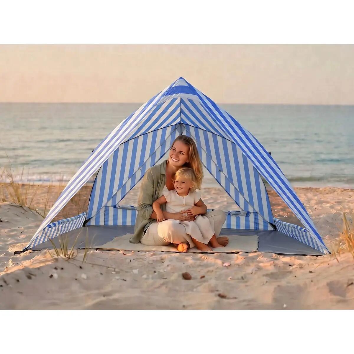 Tienda concha Selka Quick-Start - Tienda de playa ultraligera - UV 80+ 4/15