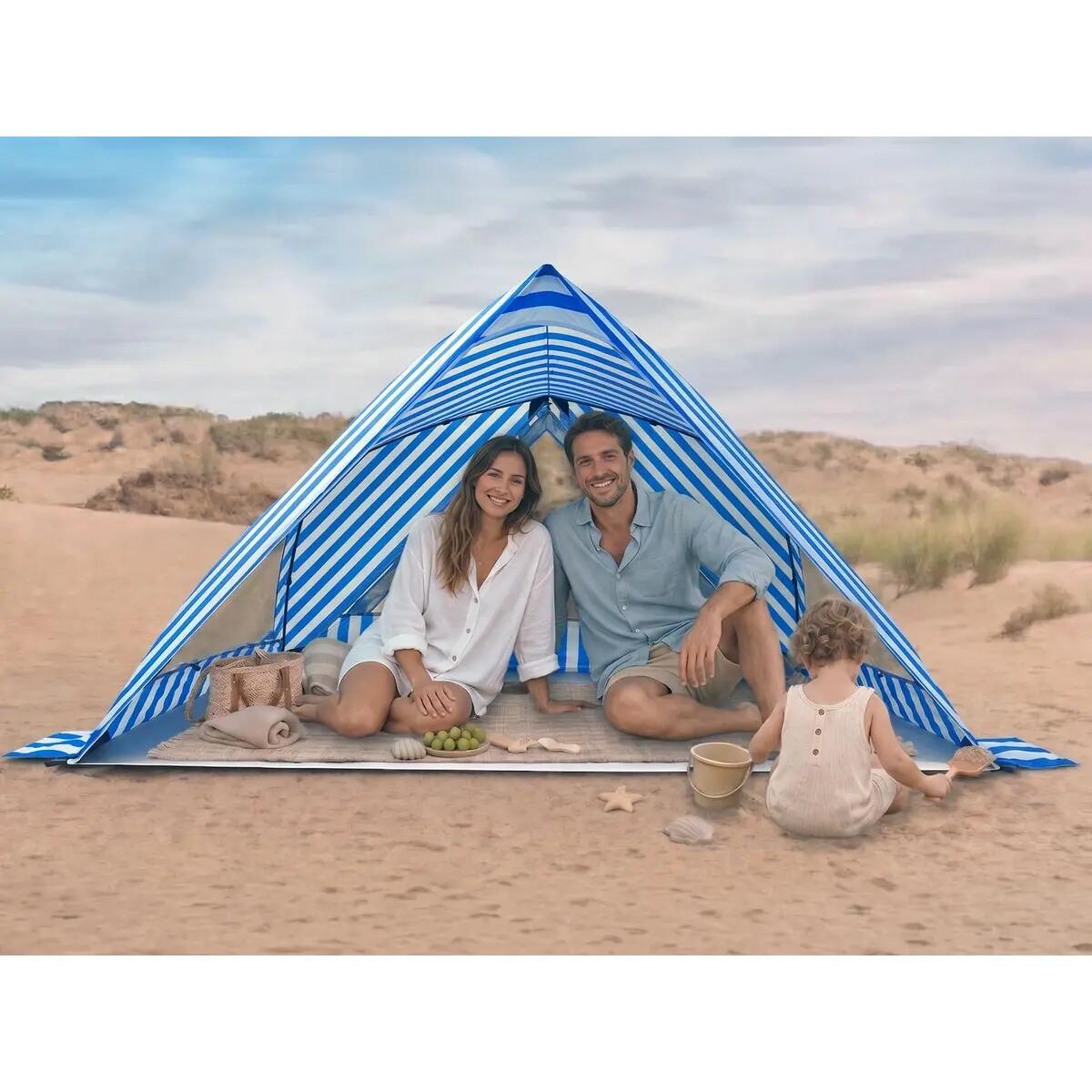 Tienda concha Selka Quick-Start - Tienda de playa ultraligera - UV 80+ 3/15