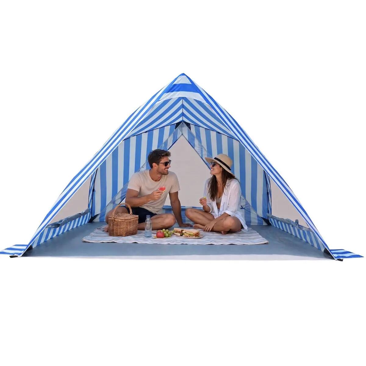 Tienda concha Selka Quick-Start - Tienda de playa ultraligera - UV 80+ 2/15