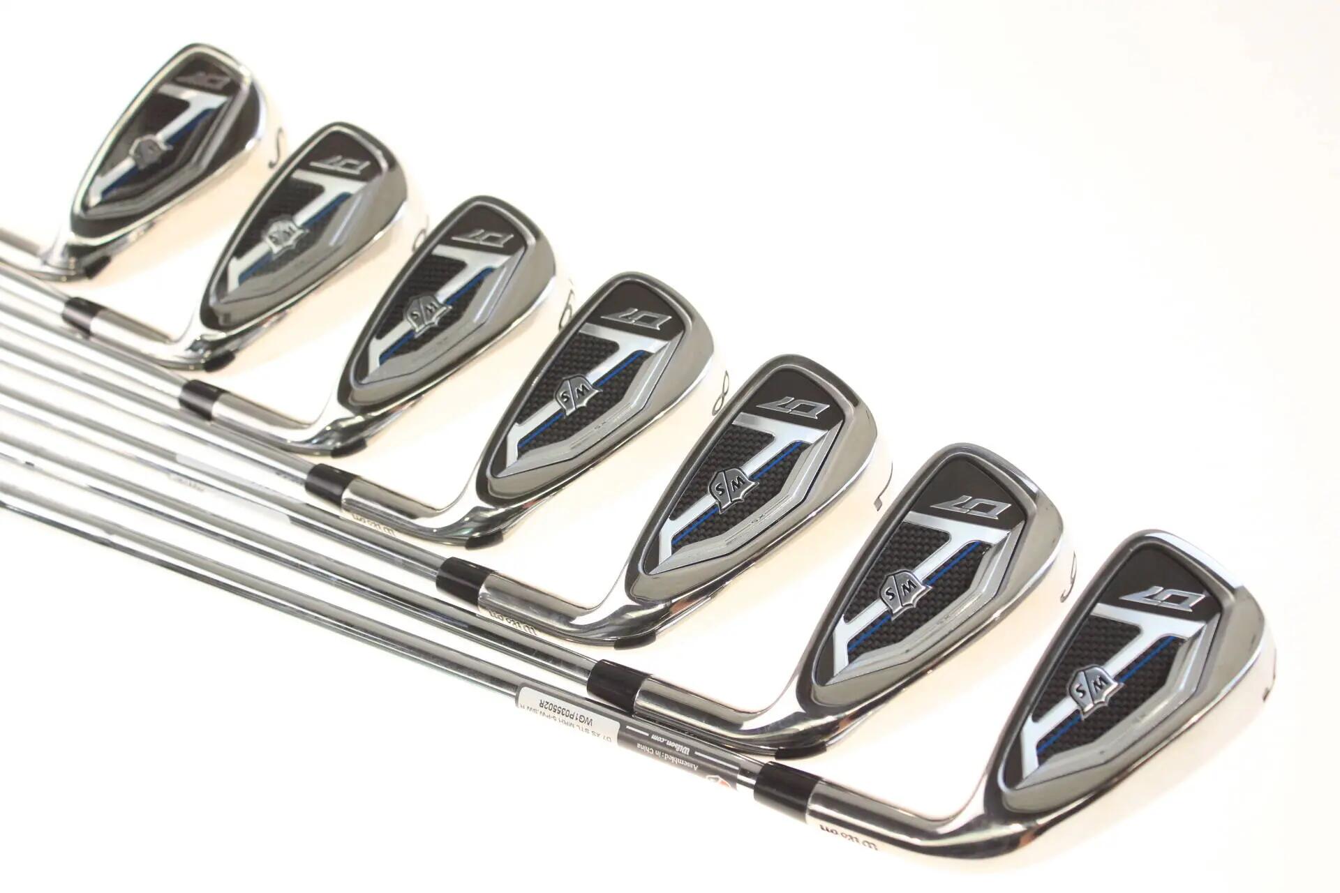 Seconde vie - Wilson D7 XS RH 5-PW-SW Iron Set - Very good 3/5