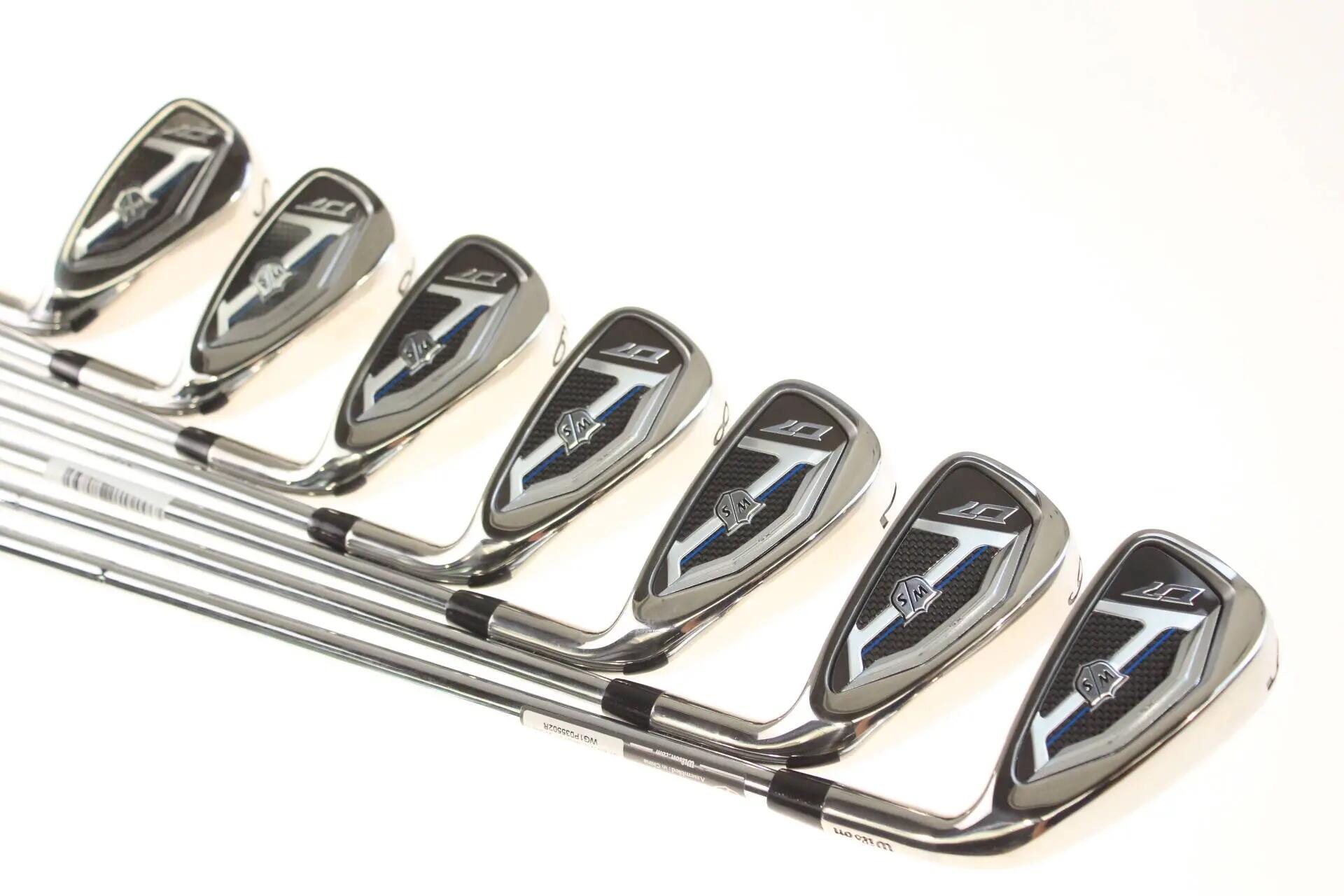 Seconde vie - Wilson D7 XS RH 5-PW-SW Iron Set - Very good 3/5